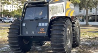 Уникальный украинский автомобиль засветился в США