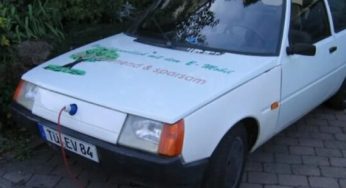 Унікальний електромобіль ЗАЗ «Таврія» знайшли у Німеччині