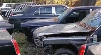 У Китаї знайшли звалище лімузинів Hongqi L5
