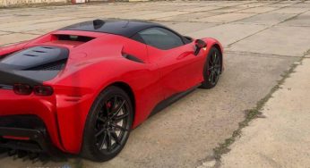 В Украине засветился эксклюзивный Ferrari стоимостью около 1 миллиона долларов