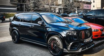 В Україні помітили вражаючий кросовер Mercedes GLS Brabus