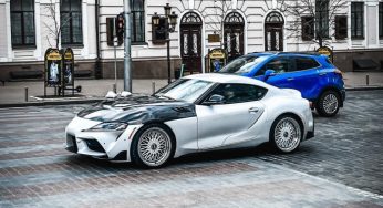 В Украине заметили новую тюнингованную Toyota Supra