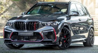 BMW X5 M отримав тюнінг від відомого ательє Manhart