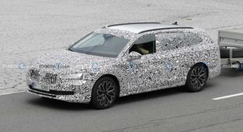 Нові ліфтбек та універсал Skoda Superb вперше було знято під час тесту
