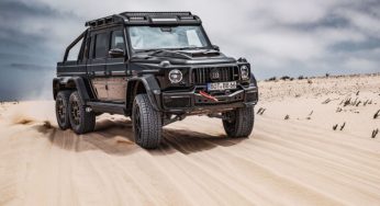 Brabus представил два огромных шестиколесных пикапа мощностью 800 и 900 л.с.