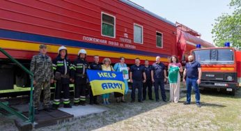Південна залізниця отримала швидкісне та економне пожежне авто із Німеччини