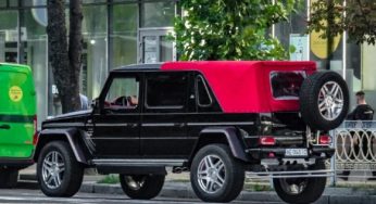 В Україні помічено рідкісний позашляховик Гелендваген Ландолет за 1 млн євро: фото