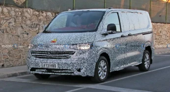 Новый Volkswagen Transporter засветился на тестах: фото