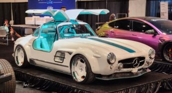 Украинцы создали уникальный электрокар на базе легендарного Mercedes: фото