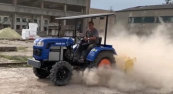 В Україні почали виробляти електричні трактори на сонячних батареях: фото
