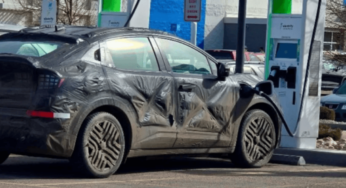 Новый Nissan Leaf в камуфляже засветился на тестах: фото