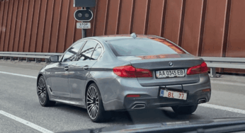 Новенький BMW угнали во время тест-драйва в Дании и повесили на него украинские номера