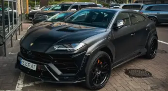 В Украине засветился эксклюзивный Lamborghini Urus с редким тюнингом