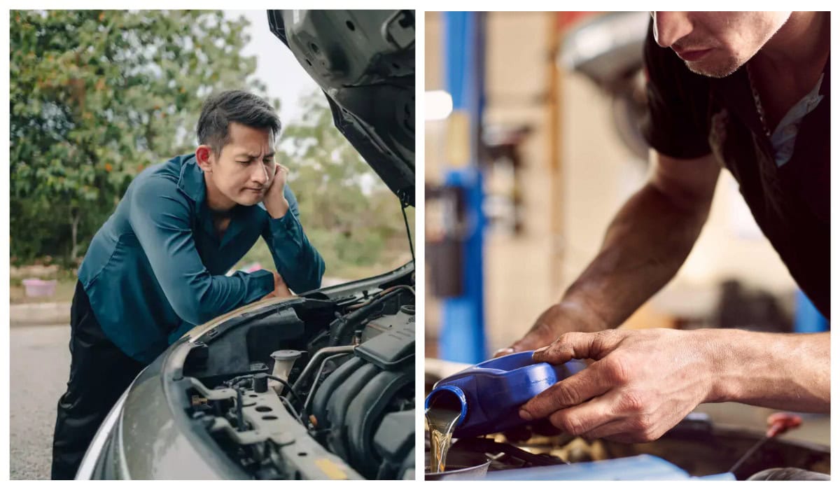 заміна-мастила-двигун