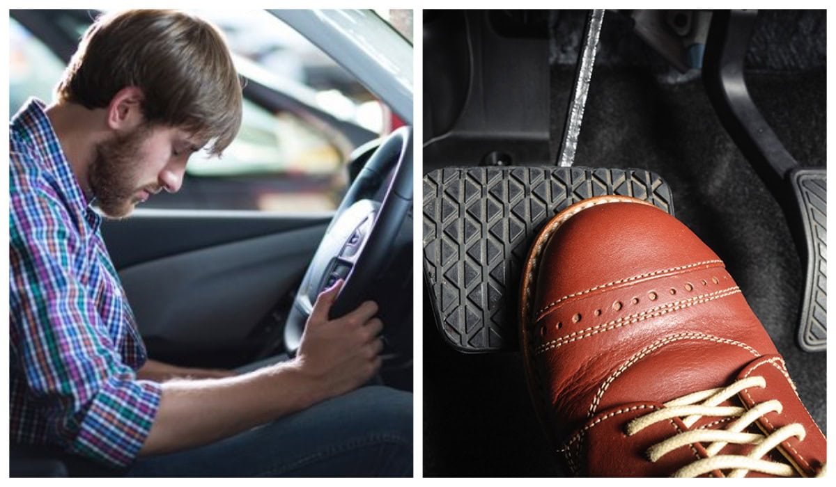 водій-гальма-автомобіль