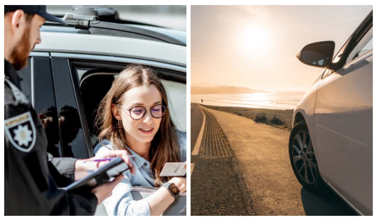 зупинка-автомобіль-траса