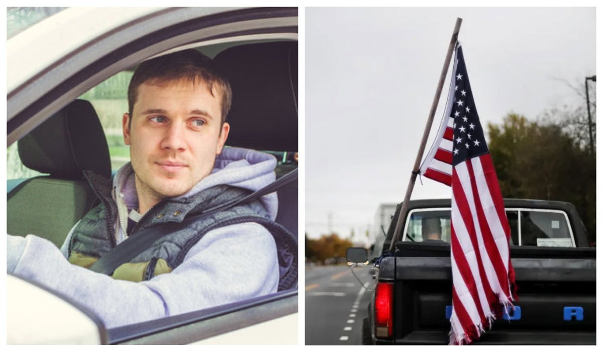 пікап-США-Європа-водій