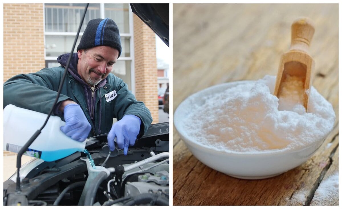 водій-автомобіль-антифриз-сода