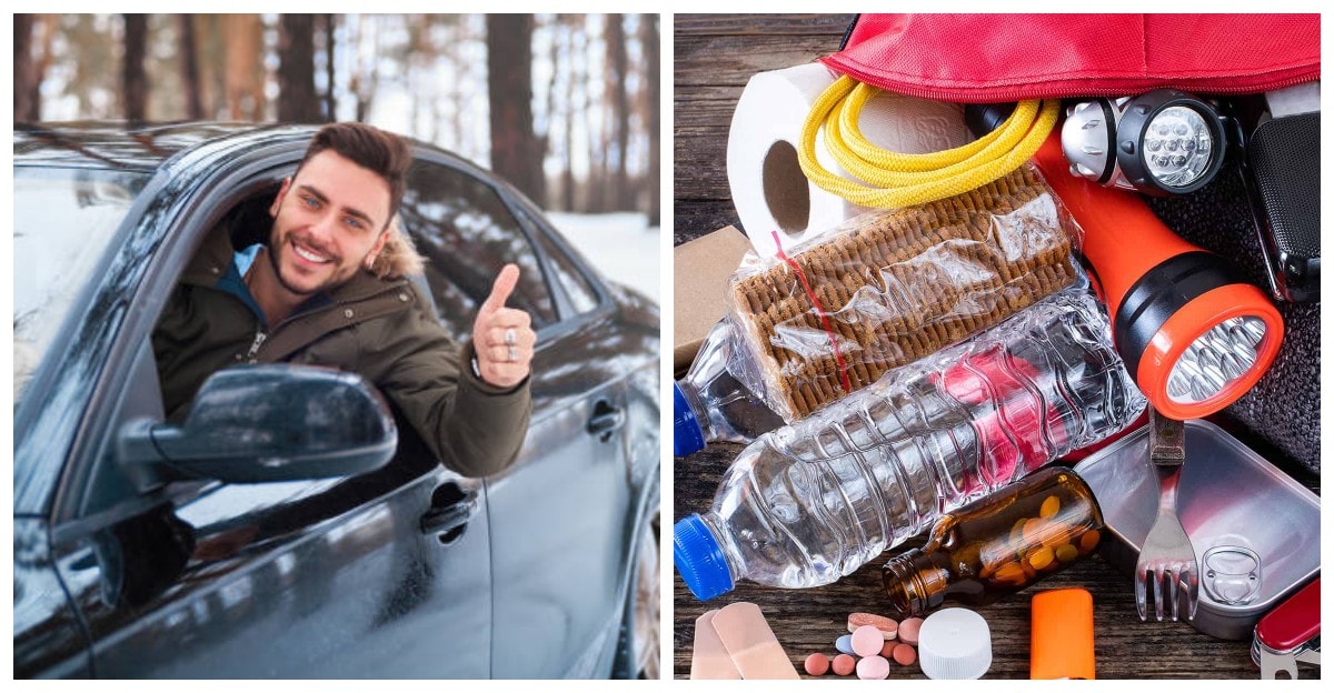 зима-автомобіль-набір-речі