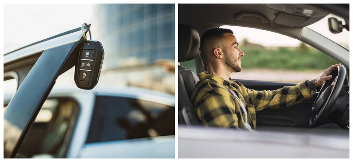 ключ-автомобіль-водій