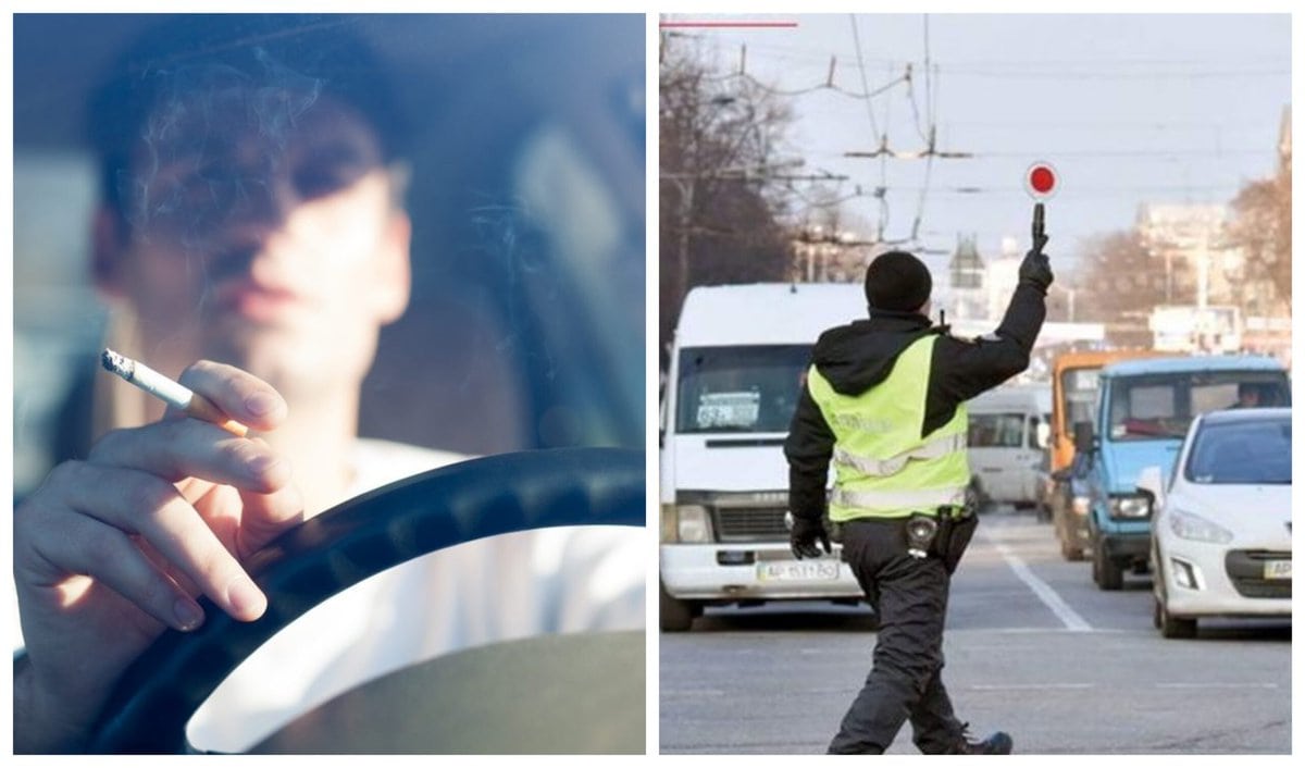 куріння-водій-автомобіль-штраф