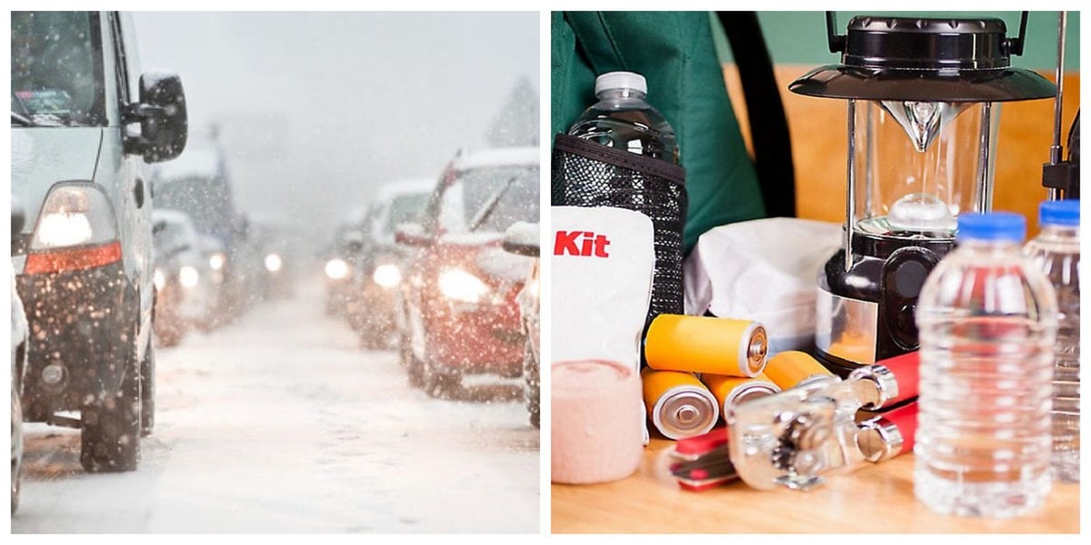 негода-екстрений-набір-автомобіль