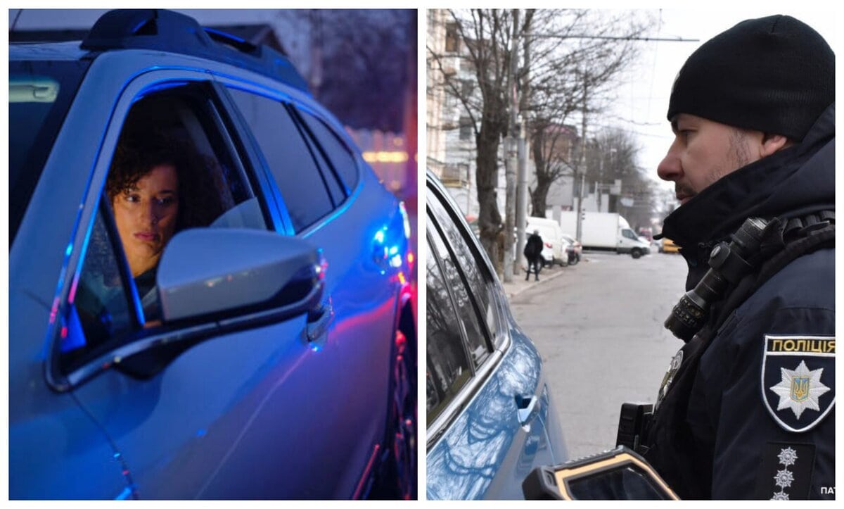 поліція-водій-автомобіль-пастка