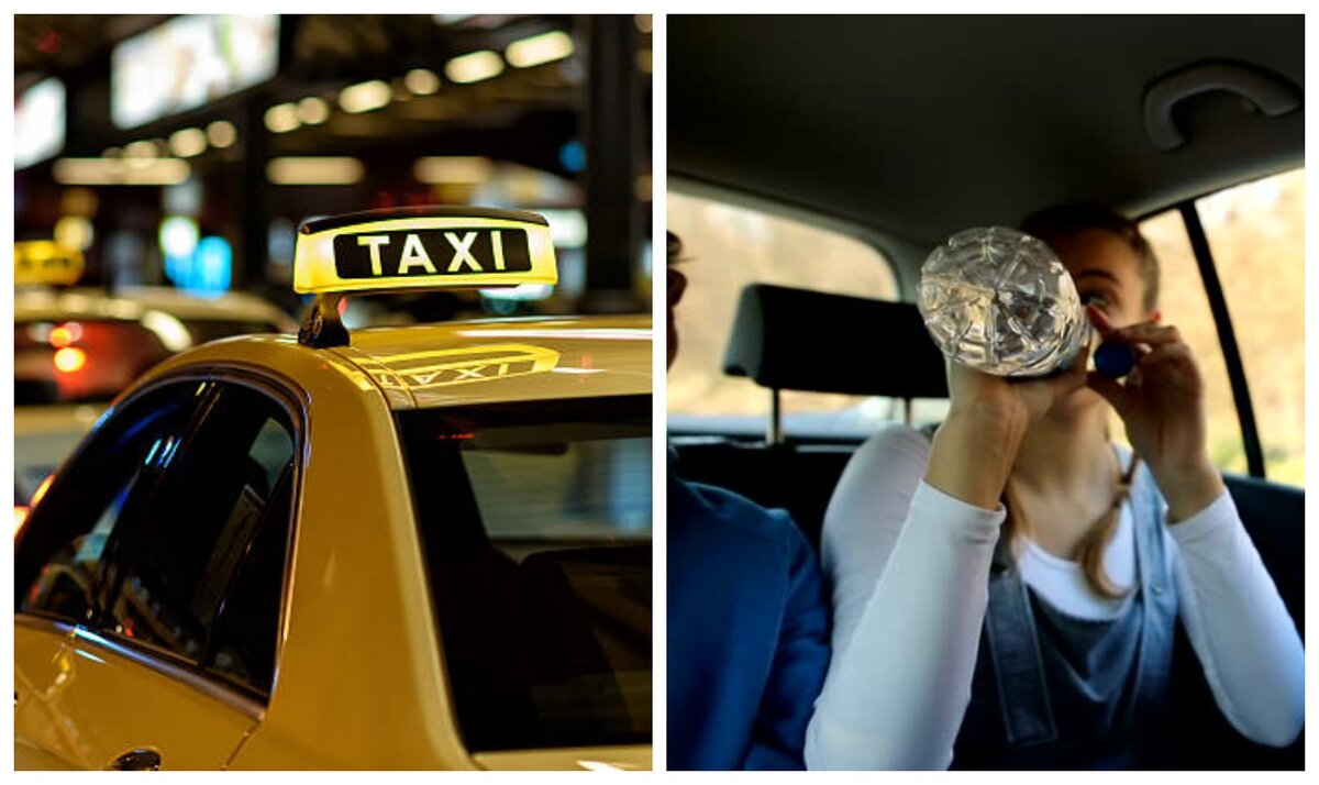 таксі-пасажир-вода