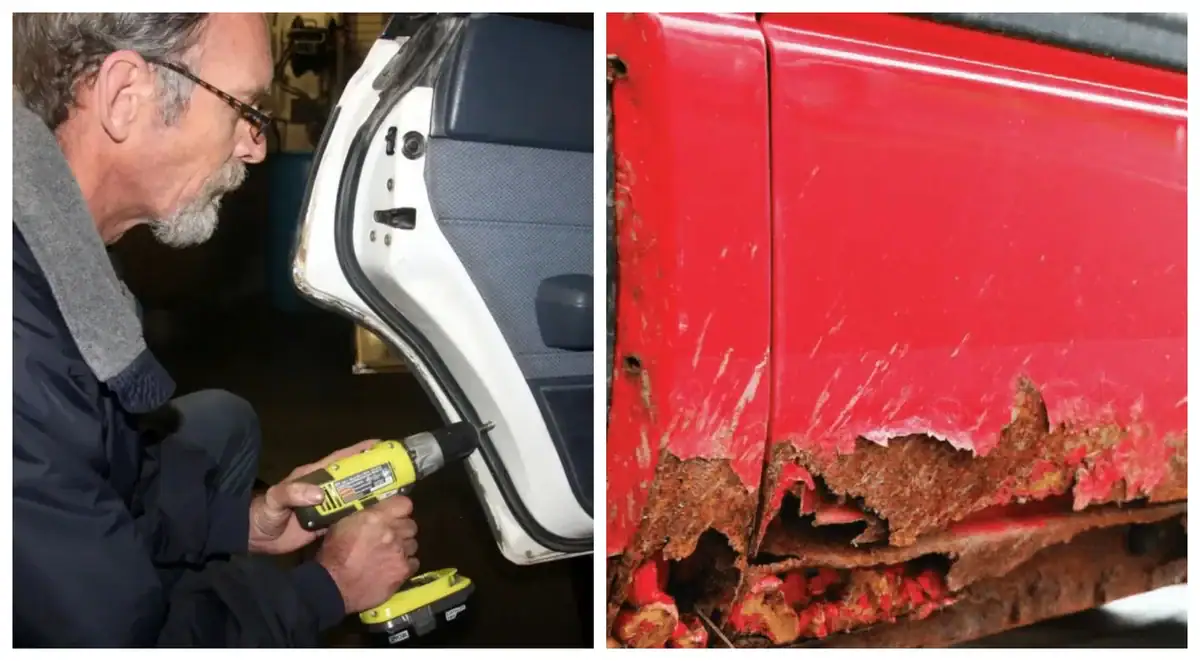 дірки-двері-автомобілі-дренаж-волога