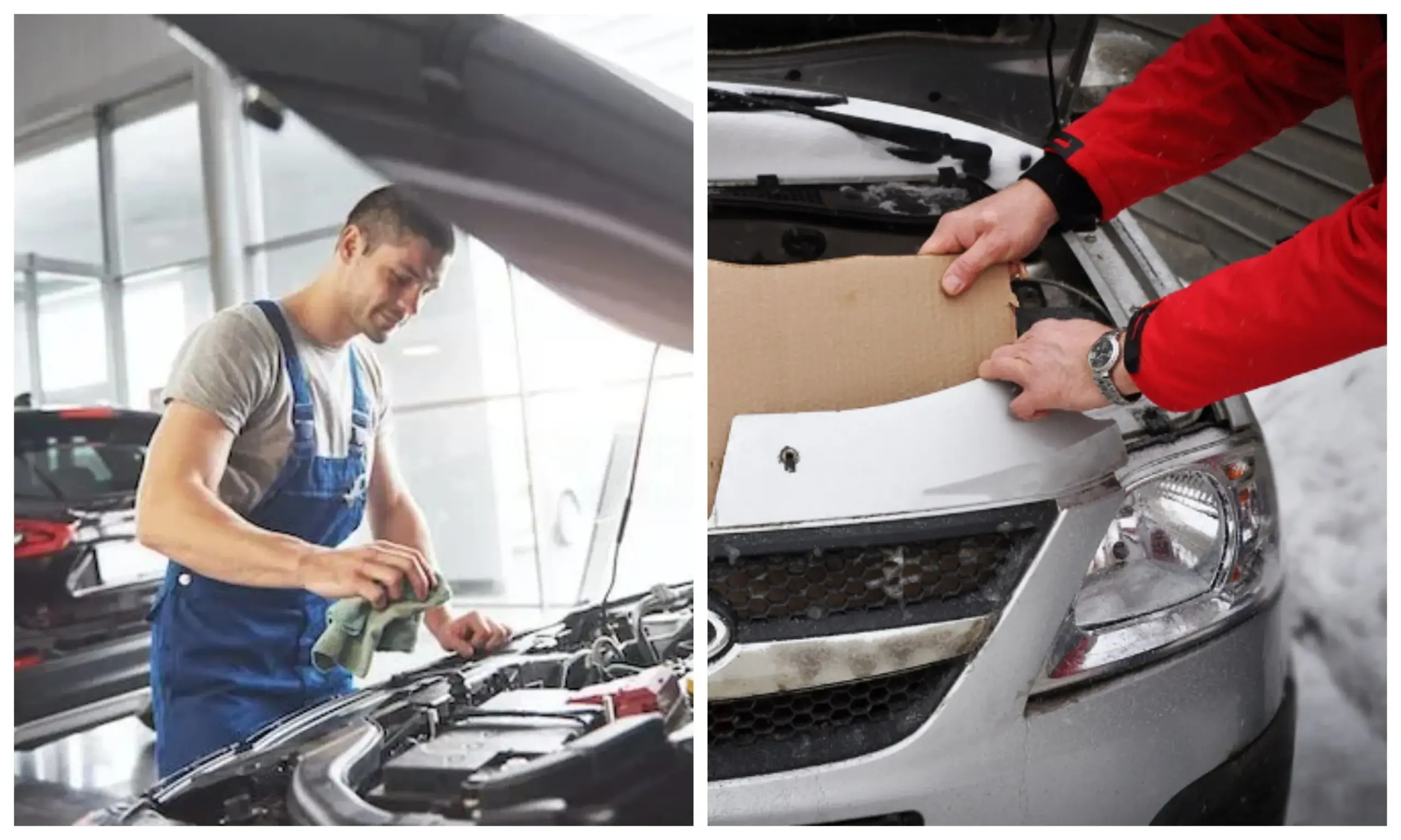 картонка-радіатор-автомобіль