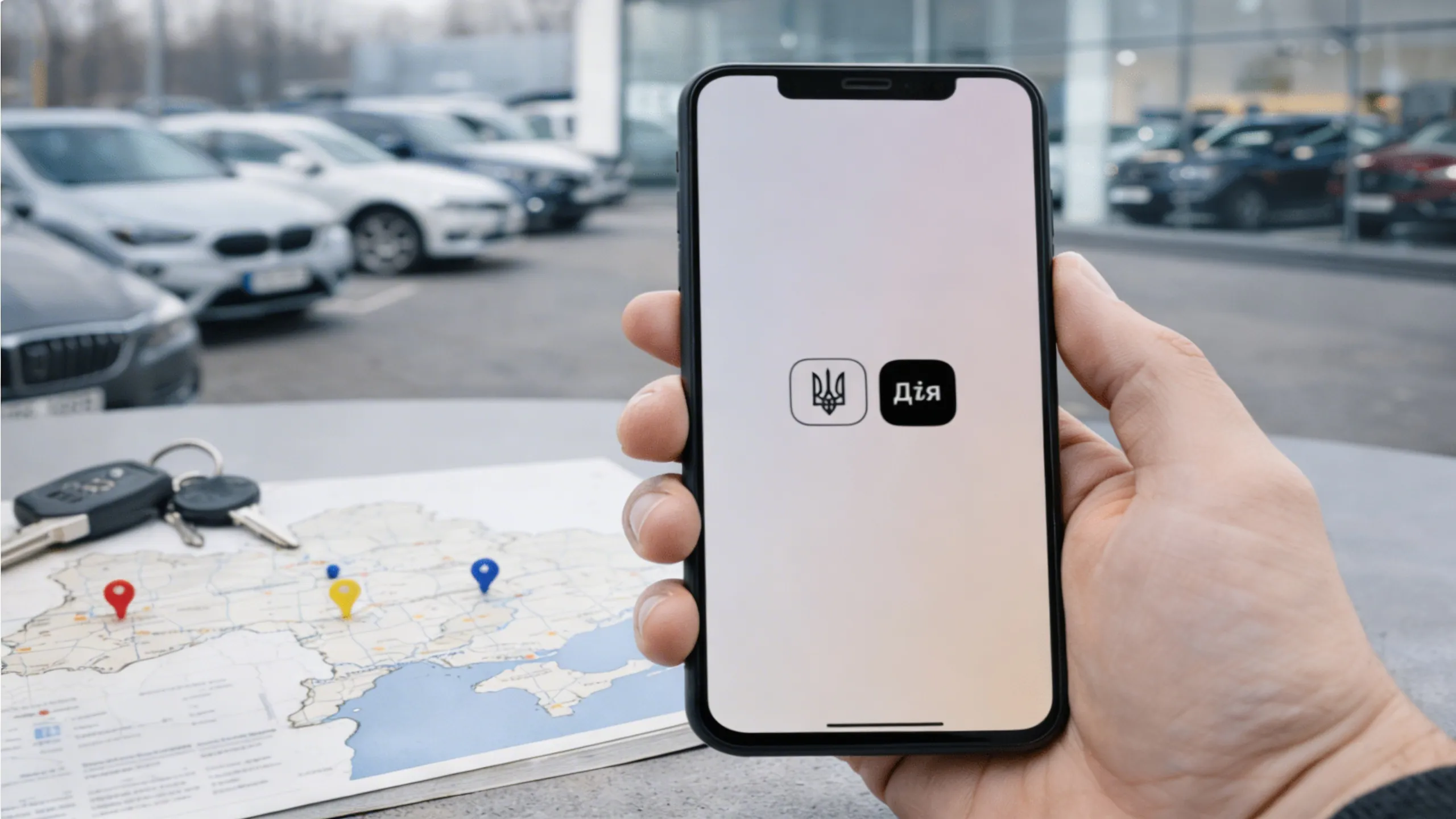 Продаж автомобілів по регіонам України в січні 2026