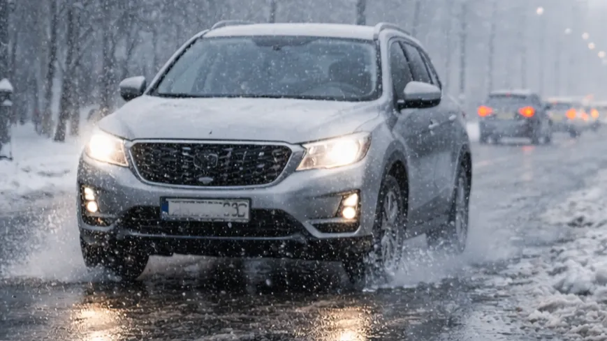 Ожеледиця та сніг на дорогах. Поради водіям як поводитисьза кермом